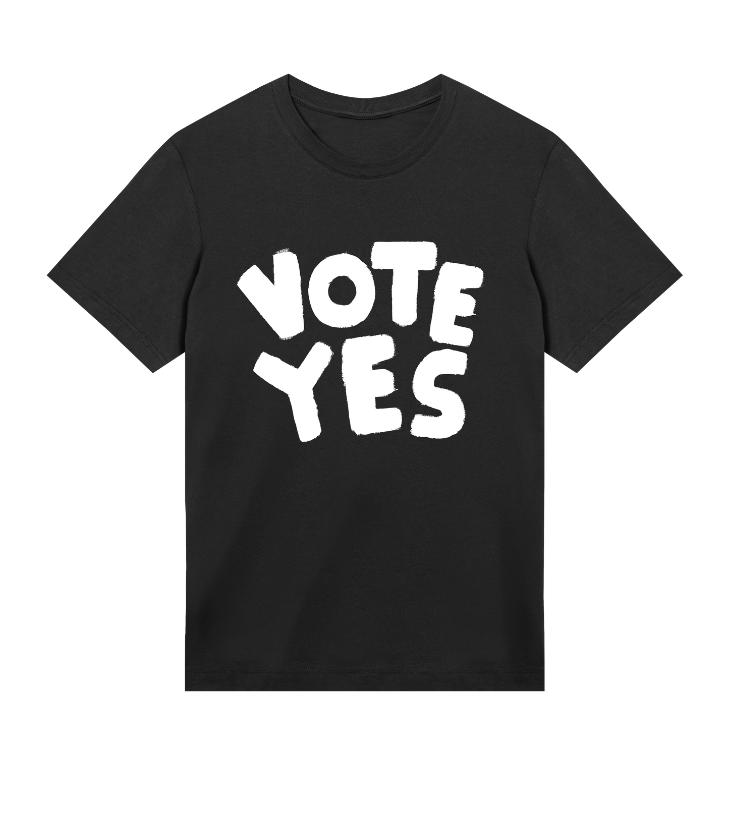 VOTE YES BLACK T-SHIRT